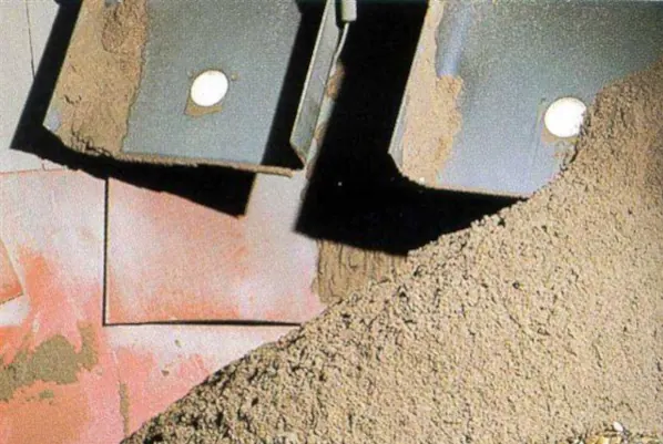 Moisture sensors in sand
