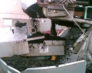 Moisture sensor in solid waste