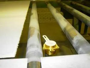 Moisture sensor in gypsum boards