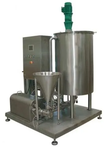 Batch solids dispersion